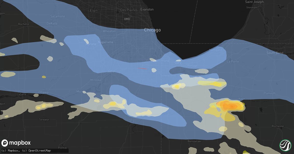 Hail Map In Park Forest IL On August 11 2026 HailTrace Sales Meta 